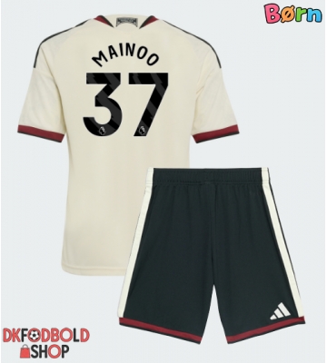 Manchester United Kobbie Mainoo #37 Tredje trøje Børn 2026-27 Kort ærmer (+ korte bukser)